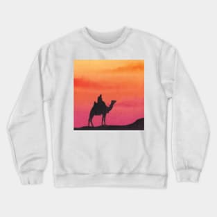 Sunset desert Crewneck Sweatshirt